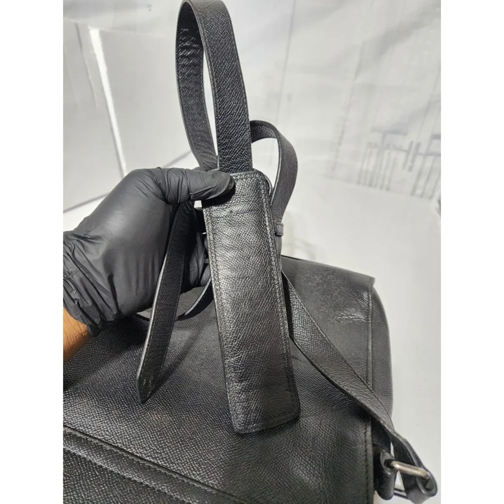Burberry Leather Small Shaldon Messenger/Crossbody Bag Black